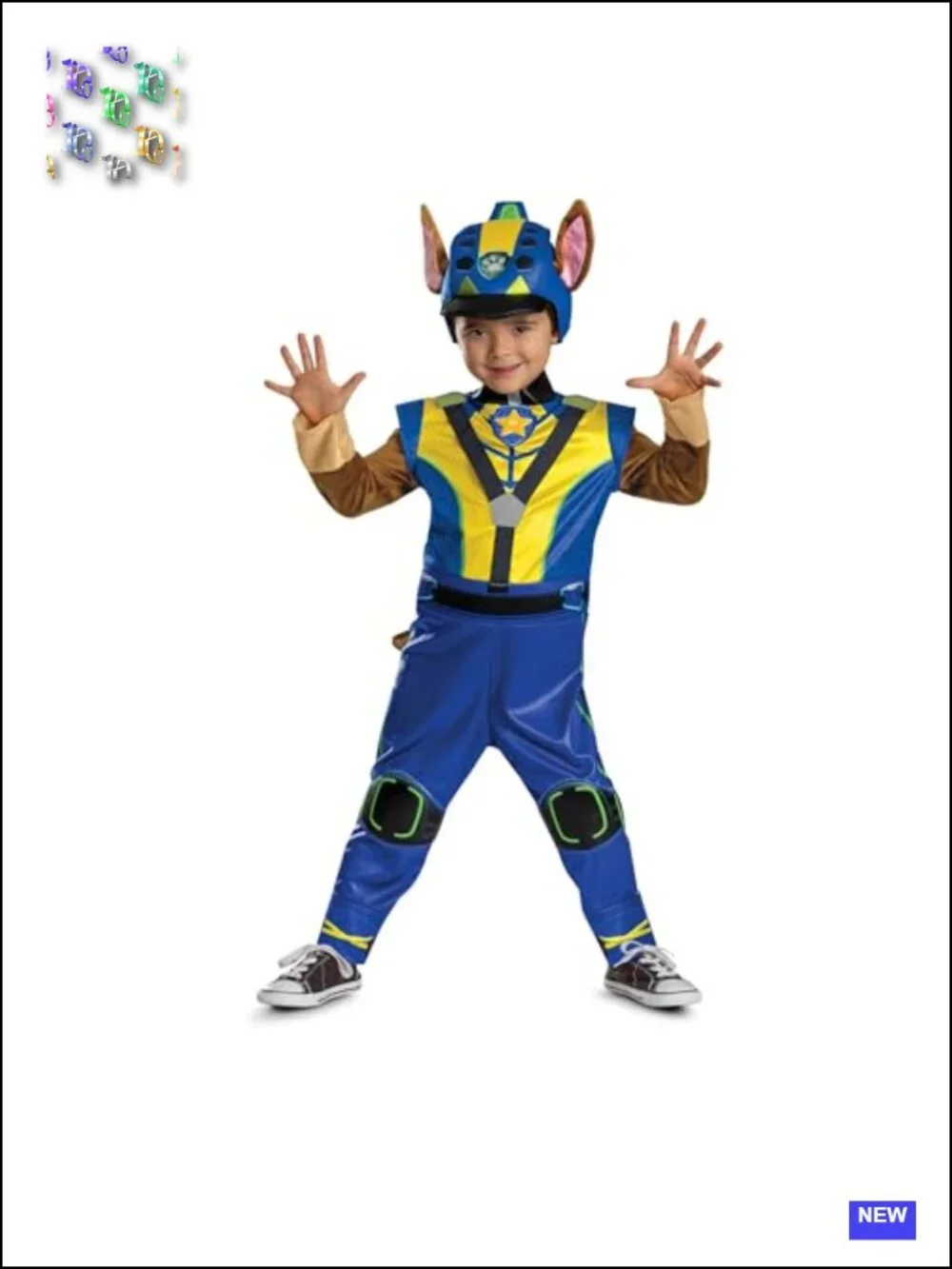 Paw Patrol Chase Deluxe Toddler Costume Halloween